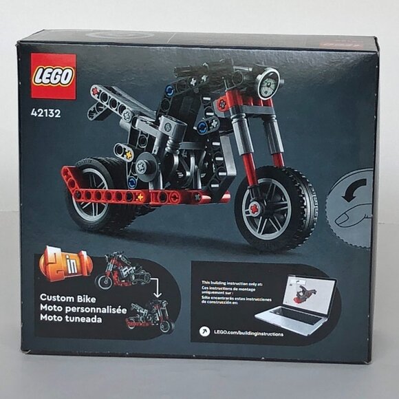 Brand New Lego Technic 2 in 1 Motorcycle to Adventure Bike 42132 - Picture 7 of 8